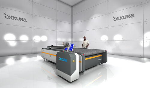 Knife cutting machine - OKC1630 - Okkura Limited - for rubber / for foam / for vinyl