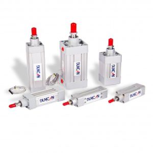 ISO 15552 cylinder - Duncan Engineering Limited - pneumatic / piston / anodized aluminum