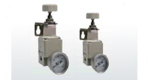 Precision pressure regulator - Duncan Engineering Limited - for air / single-stage / metal
