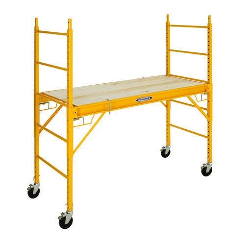 Mobile scaffolding - SRS-72 - WERNER CO - facade / modular