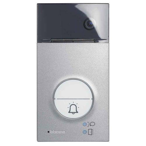 Robust push-button switch - Linea 3000 - BTICINO - white LED / mechanical / for open door detection