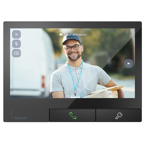 Video intercom - 344743 - BTICINO - audio / desktop / wall-mounted