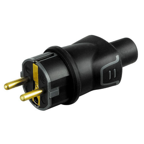 Fixed electrical plug - S2018GE - BTICINO - IP44 / splash-resistant / impact-resistant