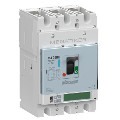 Digital circuit breaker - T733H40E10 - BTICINO - three-phase / electronic / motor protection