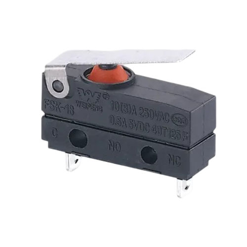 Lever micro-switch - FSK-18-T-001 - Yueqing Tongda Wire Electric Factory - single-pole / waterproof / dust-proof
