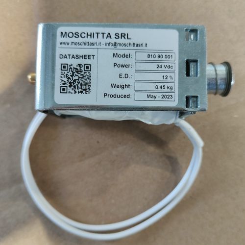 Linear solenoid - 810 90 001 - MOSCHITTA SRL - for solenoid valves / compact / power