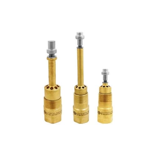 Water relief valve - DTV - Thermomegatech - stainless steel / brass / thermal