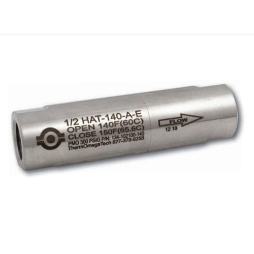 Control valve - HAT - Thermomegatech - for water / for gas / for air