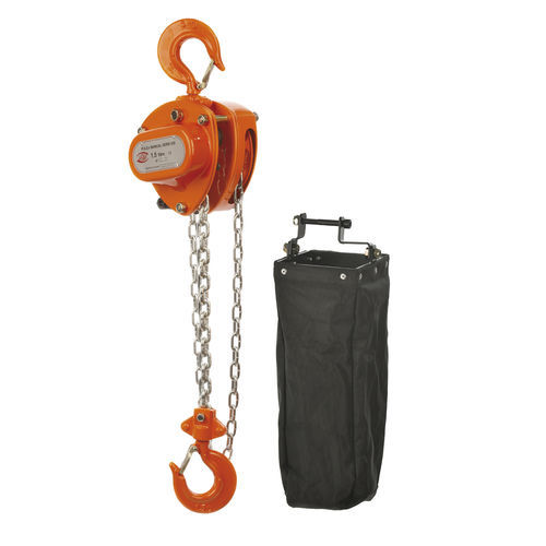 Hand chain hoist - 630 series - INDUSTRIAS JAGUAR S.A. - compact / stainless steel / lightweight