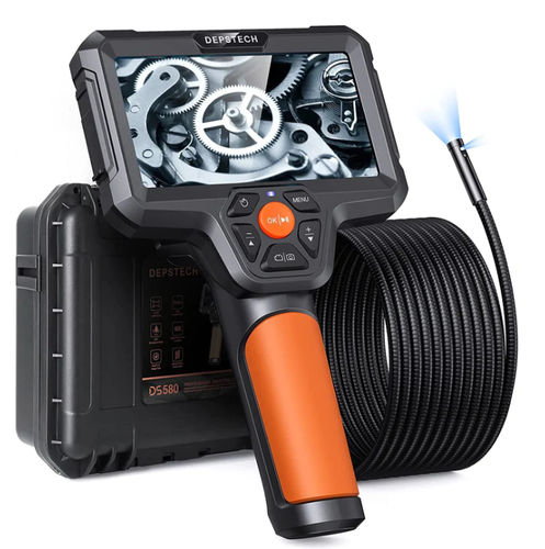 Automobile borescope - DS580DL-3M  - Shenzhen Dipus Technology Co., Ltd. - flexible / for pipe inspection / motor