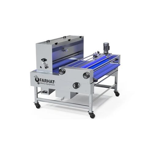 Belt conveyor - Farhat Bakery Equipment - horizontal / wheeled / electric drive