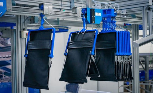 Logistic sorter - ILS - Schönenberger Systeme GmbH - for the textile industry / automatic / manual