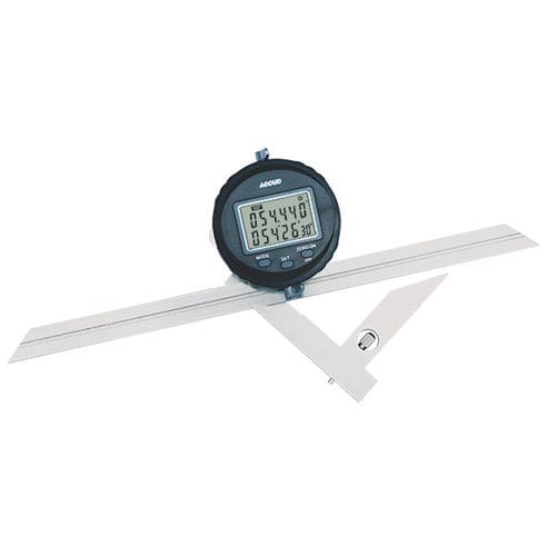 Digital Protractor Accud Co Ltd Stainless Steel For