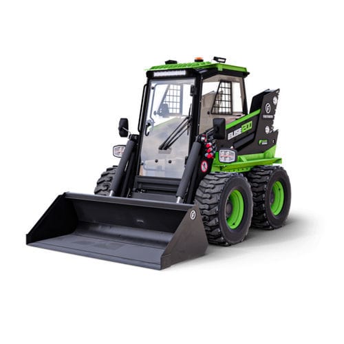 Battery-powered mini skid steer loader - Elise 1200 series - First Green Industries