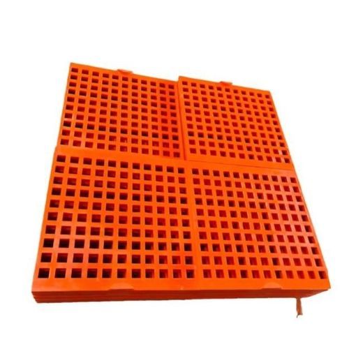 Polyurethane screen plate - SHIJIAZHUANG RUISUO SEAL SUPPLIES CO.,LTD - corrosion-resistant / curved / flat