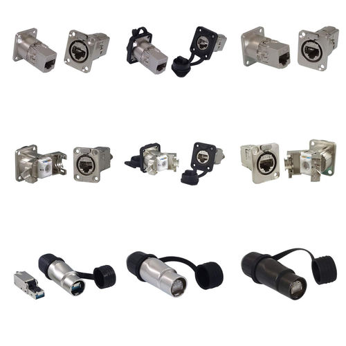 Push-pull connector - QCPT01000 - EmCom Technology Inc. - data / audio/video / RJ45