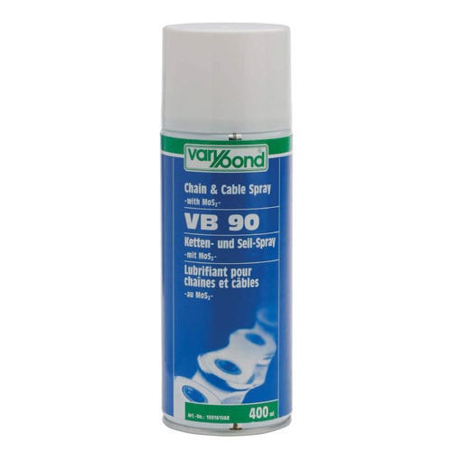 Lubricant aerosol spray - Varybond VB 90  - ITW Industrial Solutions - for cables and chains