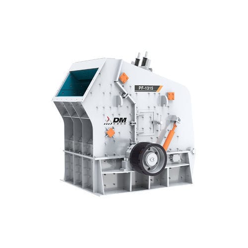 Impact crusher - PF series - Shanghai Dongmeng Road and Bridge Machinery Co., Ltd - stationary / sand production / compact