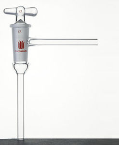 2-channel faucet - S711754  - Synthware glass - vacuum