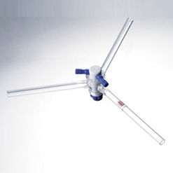 3-way faucet - S411530  - Synthware glass