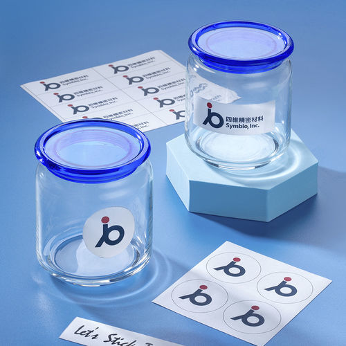 Watersoluble label Symbio, Inc printable / selfadhesive / paper