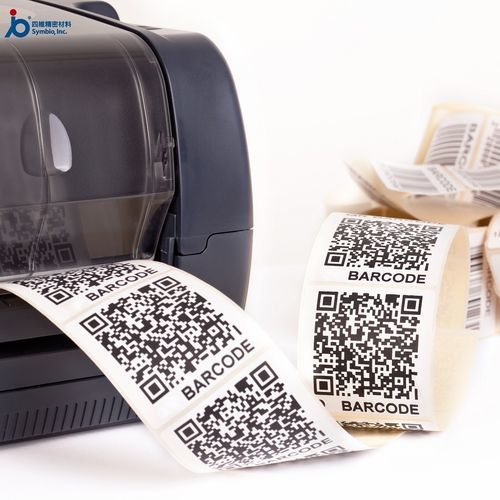 Thermo-sensitive label - TL## - Symbio, Inc - barcode / adhesive / self-adhesive