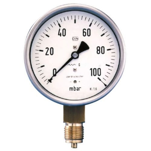 Dial pressure gauge - PMK04 - PKP PROZESSMESSTECHNIK GMBH - plastic ...