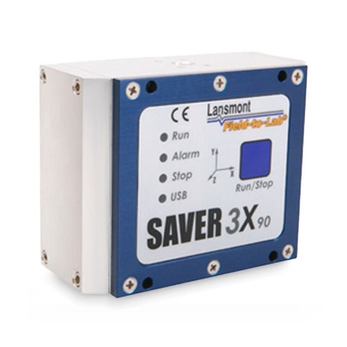 Temperature and humidity data logger - 3X90 - Lansmont - vibration / shock / acceleration