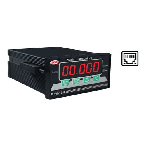 Digital weight indicator - WI-50N-ETH - LCS Controls Private Limited - panel-mount / analog / Ethernet