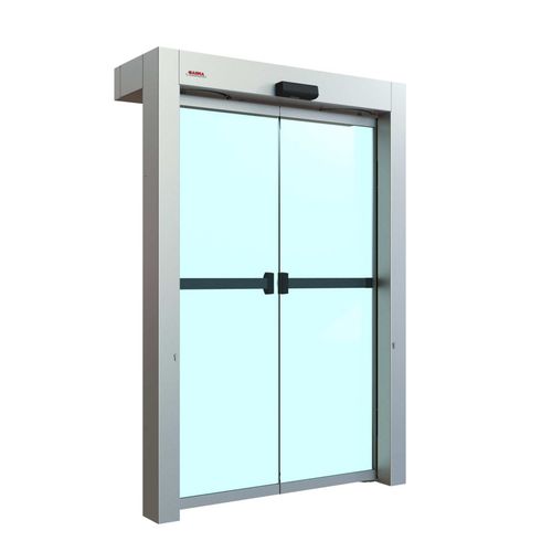 Sliding door - Rotantslide 362 - Saima Sicurezza SpA - rotating / metal / glazed