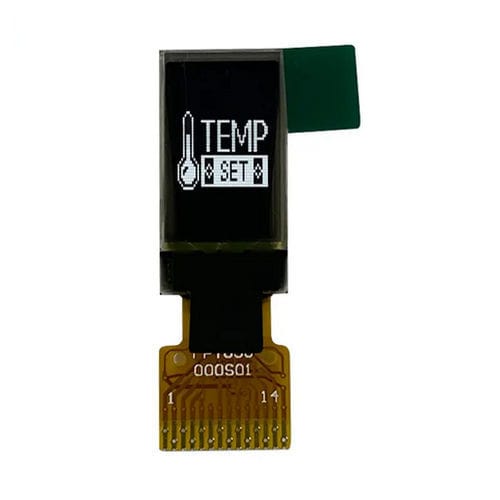 PMOLED display module - HG005WS003 - Shenzhen Hongguang Display Co., Ltd - 48 x 88 / 0,5" / industrial