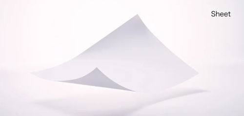 Sheet calcium carbonate/polymer composite - Limex&reg; - TBM Co., Ltd - for packaging / for labels / for posters