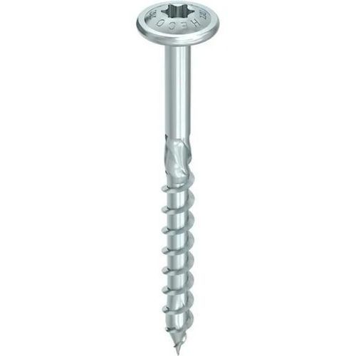 Wood screw - TOPIX-plus Telko TD 8,0 x 140 TG znbl T40 - HECO - Torx / zinc-plated
