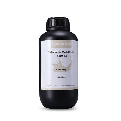 Gray 3D printing resin - P-OM 2.0 - Shenzhen Purple Dance Technology Co., Ltd. - dental