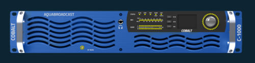 FM radio transmitter - Cobalt C-1000 - Aqua Broadcast Limited - Ethernet / GPS / USB