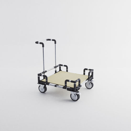 Transport cart - LOG-0104 - OPEX FACTORY - steel / pallet / container