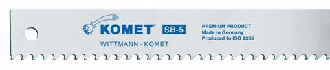 Hack saw blade - SB5 - KOMET - HSS / for steel