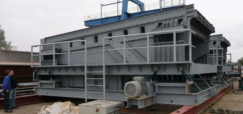 Vibrating screener - Screening Technology Consulting OHG - for pellets / heavy-duty