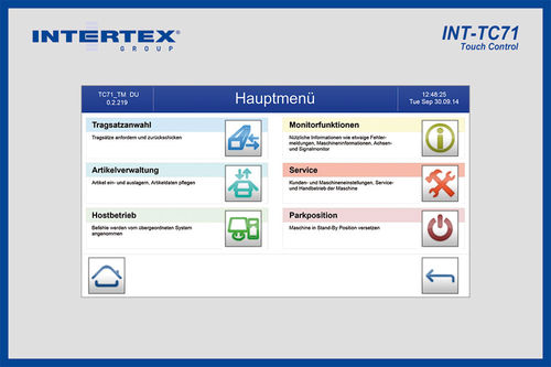 Warehouse management (WMS) software - INT-WM - Intertex Maschinenbau Ingeborg Deiss GmbH & Co. - control / ERP / for automatic storage systems