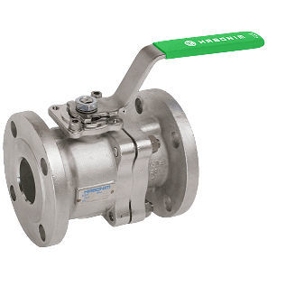 Floating ball valve - 73 - HABONIM - manual / flange / stainless steel