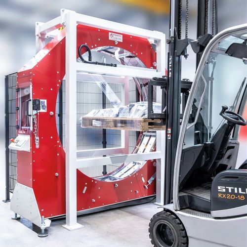 Horizontal wrapping machine - CL 050 1600 - Wrapsolut - Fährenkämper GmbH & Co. KG - manual / pallet / package
