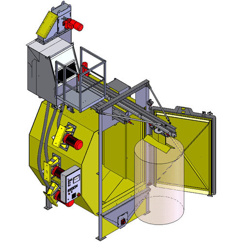 Suspended load shot blasting machine - CAPSOR&reg; - RUMP STRAHLANLAGEN GmbH & Co. KG - for metal