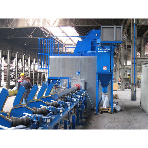 Roller conveyor shot blasting machine - TUBEVA - RUMP STRAHLANLAGEN ...