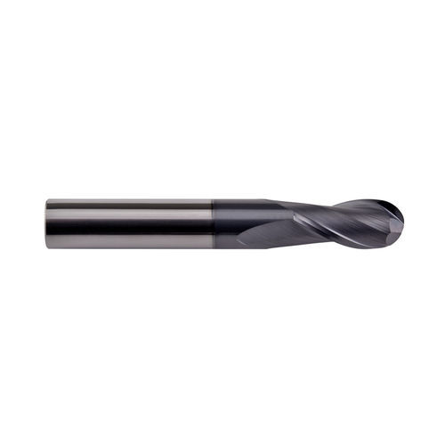 Milling cutter with TiAlN coating - 1130 series - DueCi SRL - ball nose / end mill / solid carbide