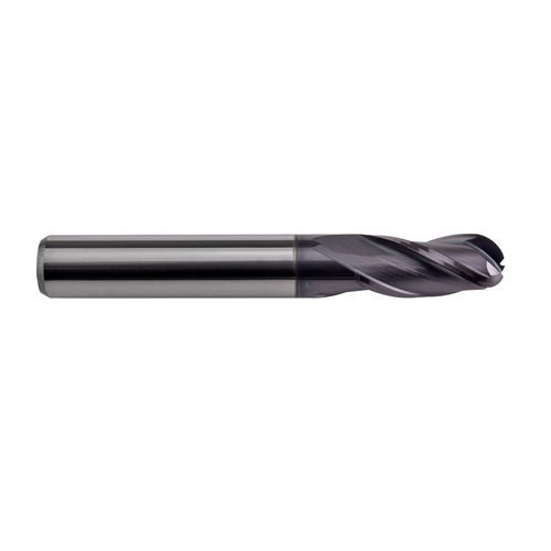 Milling cutter with TiAlN coating - 1330 series - DueCi SRL - end mill / ball nose / solid