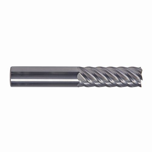 End mill - 2645 series - DueCi SRL - solid carbide / semi-finishing / with TiAlN coating