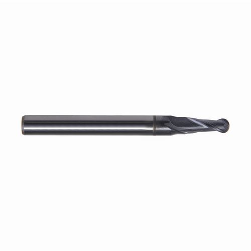 Center cutting milling cutter - 51300 series - DueCi SRL - ball nose / end mill / solid carbide