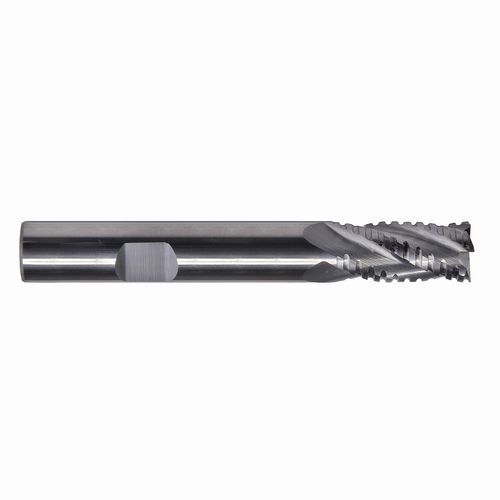 End mill - W2930 series - DueCi SRL - solid carbide / roughing / coated