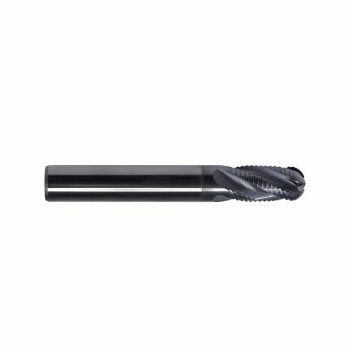 Ball nose milling cutter - WR2930 series - DueCi SRL - solid / roughing / coated
