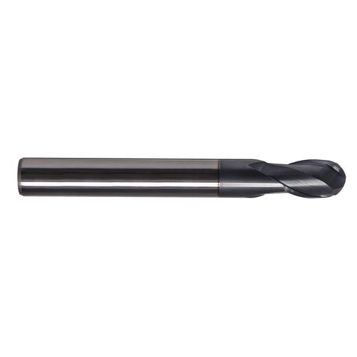 Ball nose milling cutter - AVC10R - DueCi SRL - solid / copying / for steel